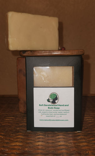 Soft Sandalwood Hand and Body Soap