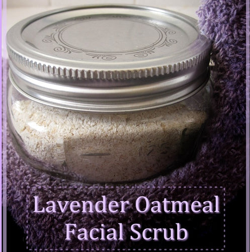 Lavender Oatmeal Facial Mask, 4 oz